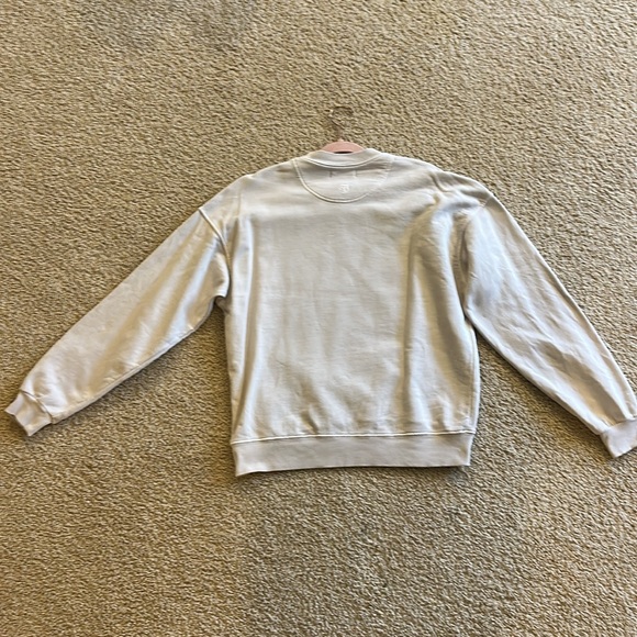 Anine Bing Cream Tiger Graphic Sweatshirt - Picture 6 of 6